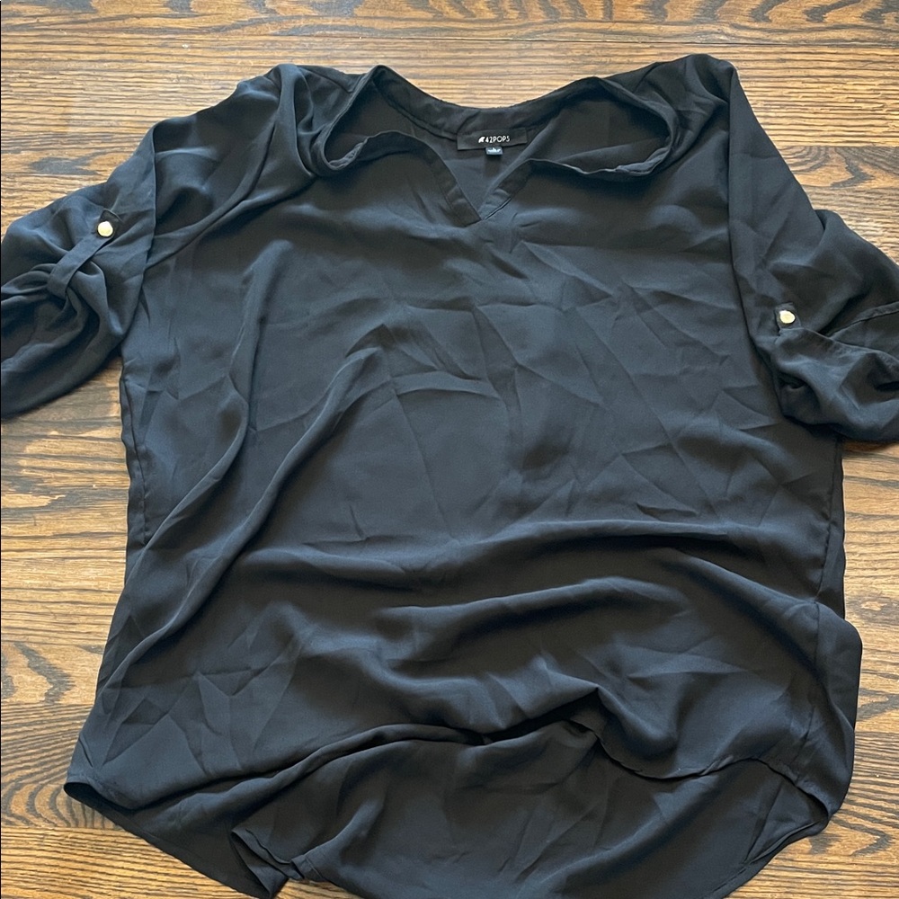 Black Women's Blouse